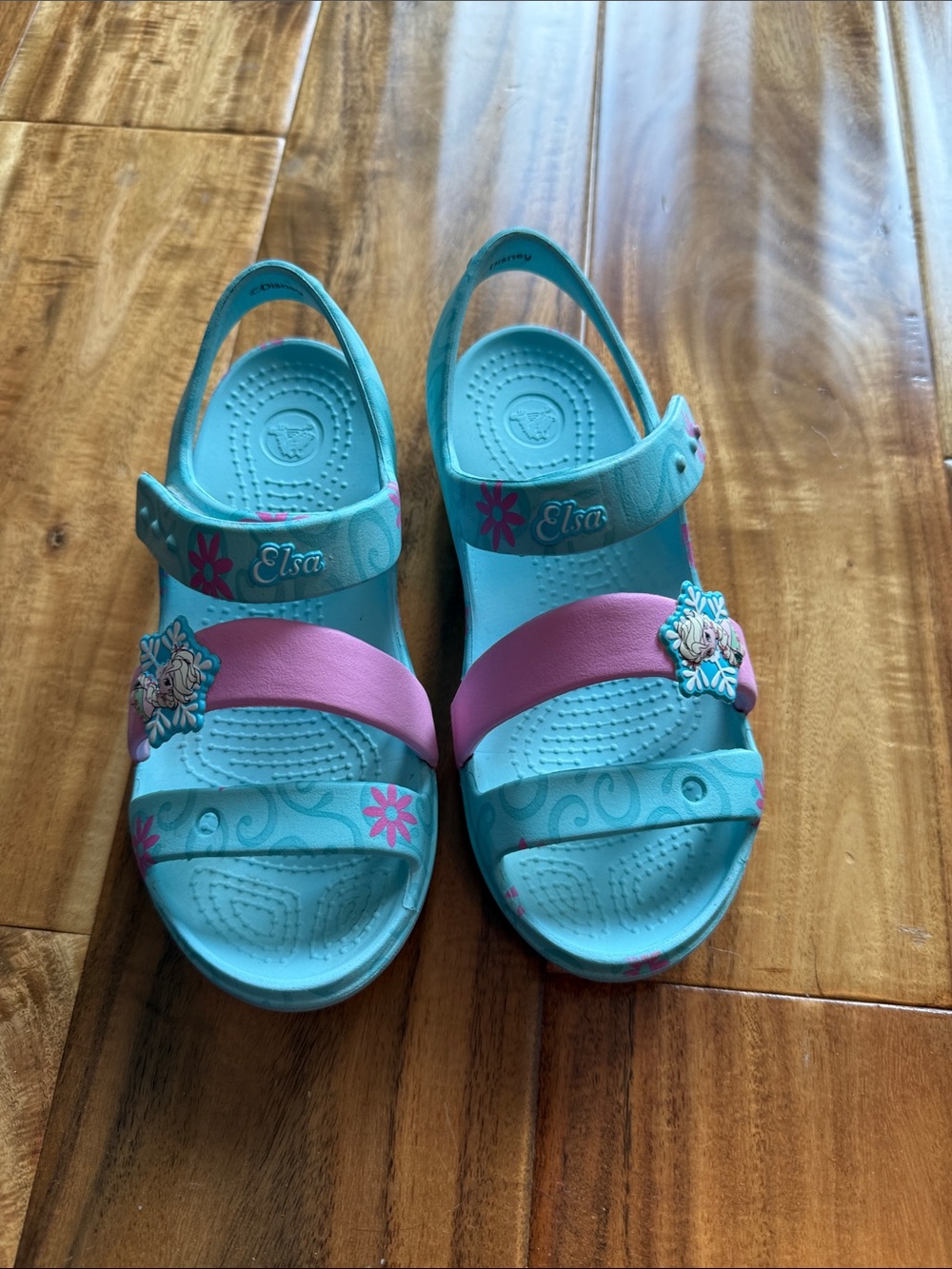 Croc sandals Elsa in blue size 12